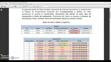 Video 4 Ejemplo Banco: Crear Registros en Base de Datos en MySQL con WAMP