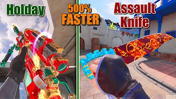 ☢️Power!! of assault knife + DLQ Holiday sniper in snd……