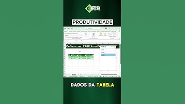 PRODUTIVIDADE em 1 Super Recurso para Tabelas no #excel