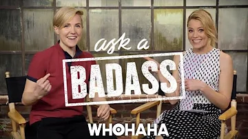 Elizabeth Banks' Ask A Badass | Hannah Hart | WHOHAHA