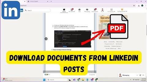 How to Download PDF Documents from LinkedIn Posts (Quick & Easy!)