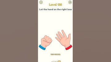 Let the hand on the right lose Dop 2 Delete One Part Level 135 #shorts #dop2