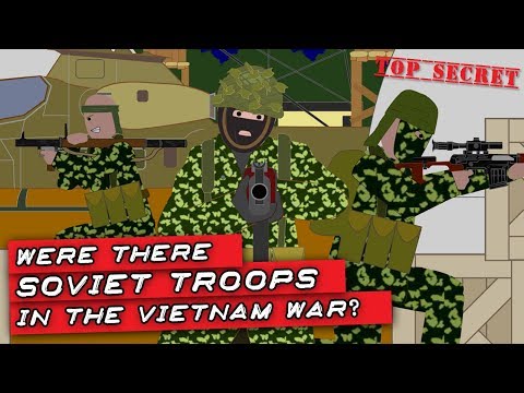 Were there Soviet troops in the Vietnam War?