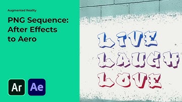 PNG Sequence: After Effects to Aero