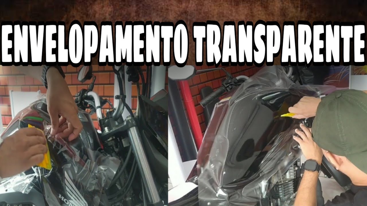 Como fazer o Envelopamento completo tanque fan 160 2025  (transparente) 