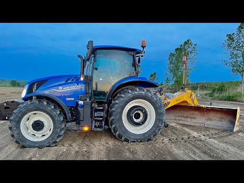 NEW HOLLAND TR6.135S + İlgi 4.5 M Tesviye | LAZER SEZONUNU AÇTIK