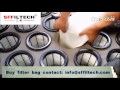 how to install filter bag