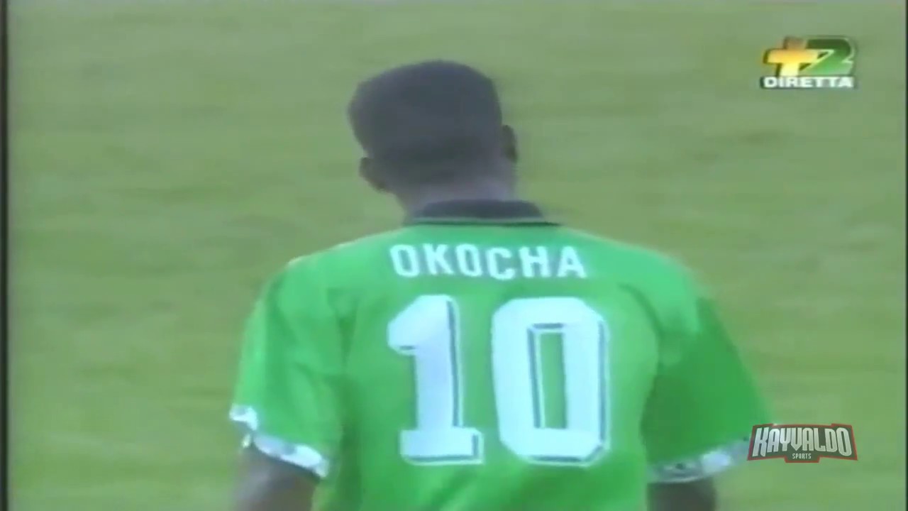 Jay-Jay Okocha Nigeria shirt