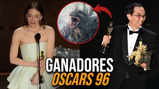 TODOS LOS GANADORES DE LOS OSCARS 2024 EN 5 MINUTOS