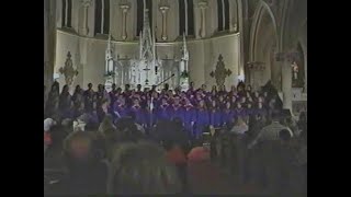 Medina High School A Cappella Choir Christmas Concert 1998
