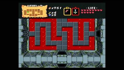 BS Zelda Third Quest. Part 7 of 9. Retro Serenity HD. SNES Nintendo. The Legend of Zelda. Dungeon 7.