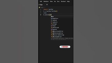 Circle pattern with Python ||  Python basics || #coding #shorts