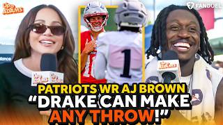 WR AJ Brown Playing for Patriots is EVERYTHING, Drake Maye PERFECTION, & Reuniting with Mike Vrabel