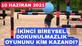 Survivor 2.Bireysel Dokunulmazlık Oyununu Kim Kazandı? | 10 Haziran 2021