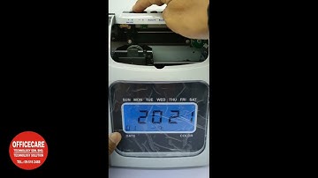 Tips Okyo ET 6800 Time Recorder - Tetapan Tarikh & Masa