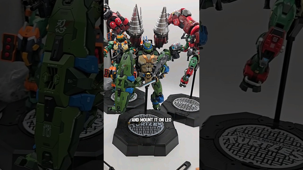 HeatBoys Turtle Mechs can swap parts 