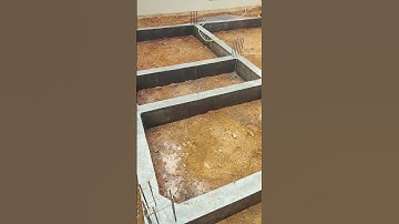 Building foundation construction process