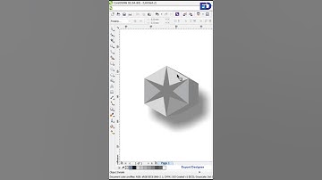 #coreldraw New 3D Shadow design effect #shorts #video #treanding #design #3ddesign  #shadow.