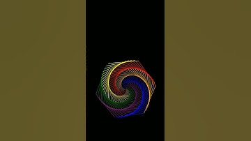 Make Spiral Web | Using Turtle Python 🐢 | #shorts #animation #spiralweb#coding