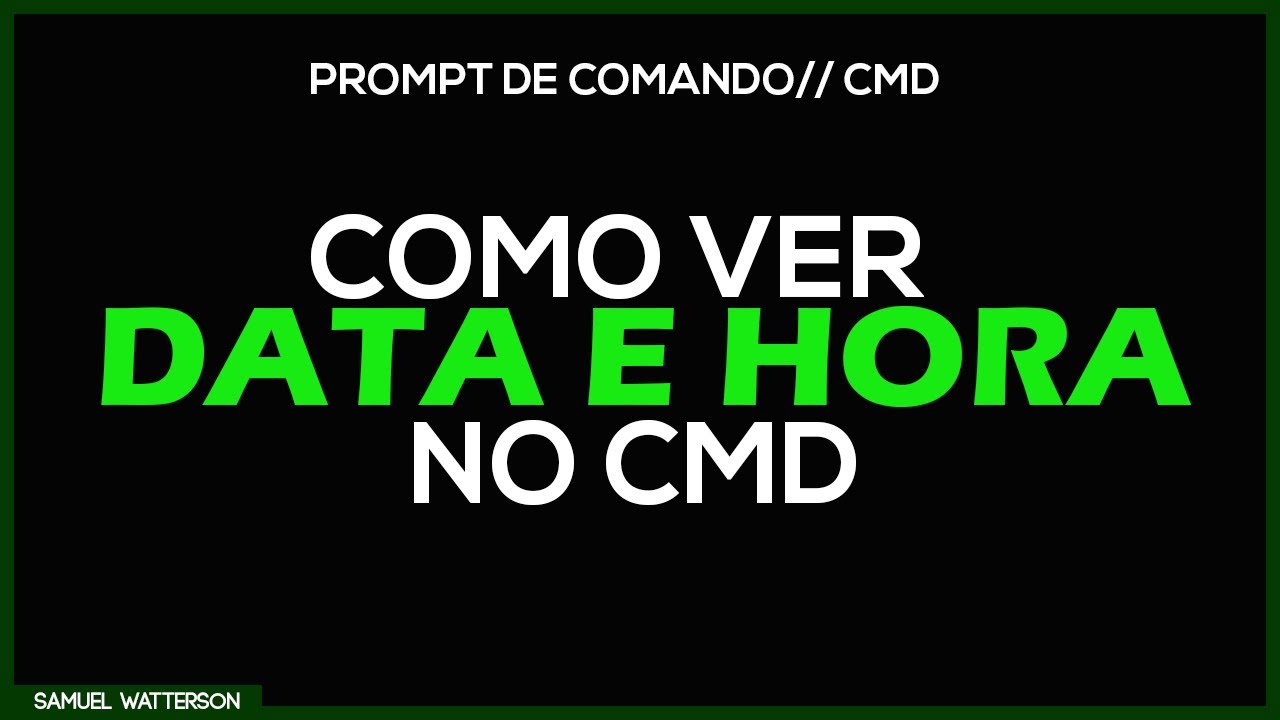 CMD  Conectividade