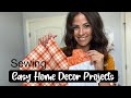 Sewing Easy DIY Home Decor!!