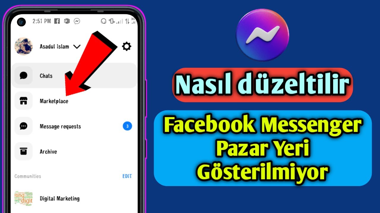 Facebook Messenger Marketplace'in Gösterilmemesi Nasıl Onarılır YouTube