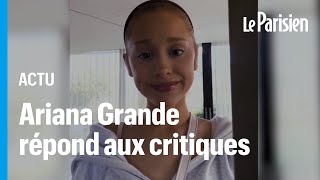 « Je prenais des antidépresseurs » : Ariana Grande répond à ses fans qui critiquent sa silhouette