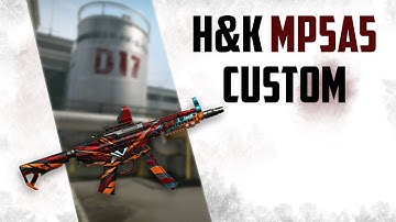 Warface H&K MP5A5 Custom with anniversary skin - Needs a buff!