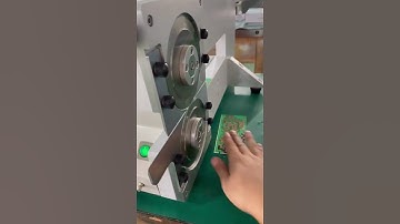 High Precision PCB Separator Machine with Conveyor for Stress-free Separation