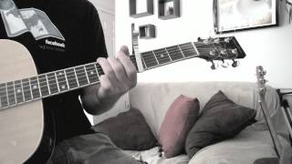 Video thumbnail of "Guns N' Roses - Sweet Child O' Mine - (Derek Cate acoustic cover)"