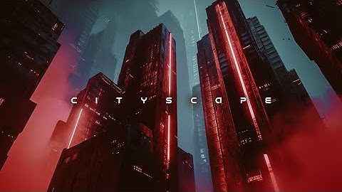 CITYSCAPE: Cyberpunk Ambient Music For Deep Relaxation And Focus - Future City Chill Music
