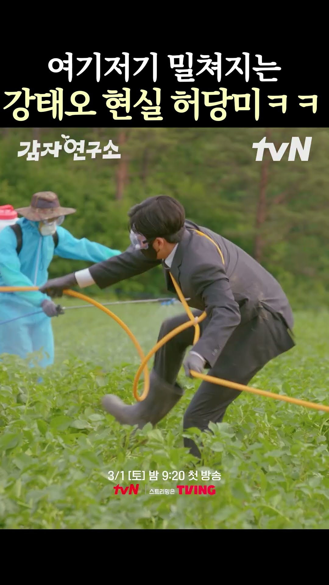 말과는 다른 모습의 (허당) 원칙주의자 강태오? #감자연구소