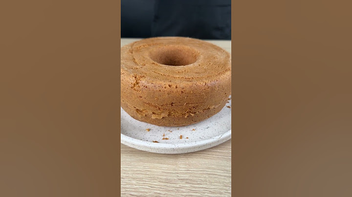 Este es el famoso pastel de seis tazas, perfecto para el café de la tarde. Es imposible resistirse.