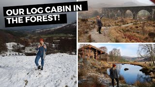WE BOOKED A LOG CABIN IN THE SCOTTISH HIGHLANDS + Eagle Brae Log Cabin Tour