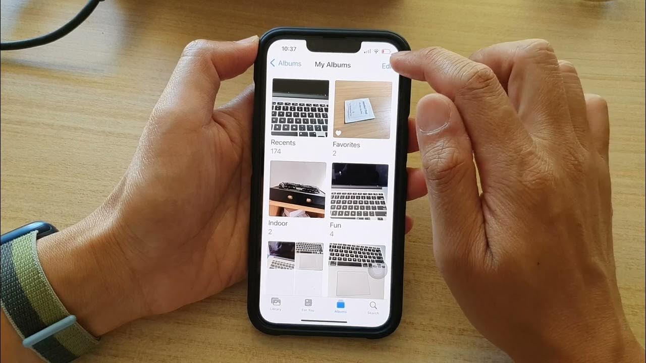 iphone-13-13-pro-how-to-rearrange-organize-photo-albums-youtube