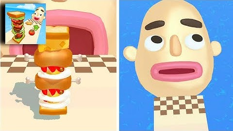 Sandwich Runner - New Levels  gameplay Android or ios(Lev20-21)