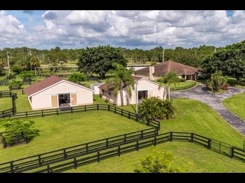 17541 Shetland Lane, Loxahatchee, FL home video tour