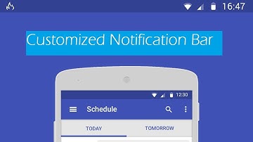How To change Notification Bar/Status Bar Color (NO ROOT)