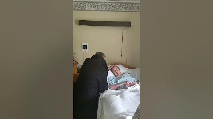 Fr. David Nuss sings to mom