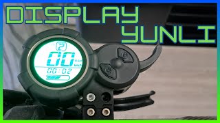 📟 Configuración DISPLAY controladoras YUNLI T104 - GS4🛴 Patinete Eléctrico HALO KNIGHT🛴