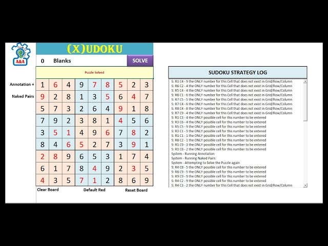 SUDOKU Excel - Planilha de Geração de SUDOKU - Guia do Excel