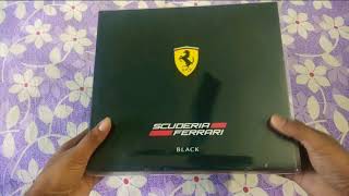 Ferrari expensive limited edition perfume unboxing | scuderia black