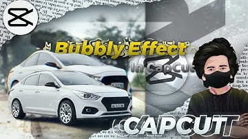 Mercury Bubbly Effect - CapCut /Mercury Bubbly Effect in mobile/Car Bubble effect/Car Effect/CAPCUT