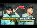 Diwali haircut vlogwith haircut details  saran lifestyle