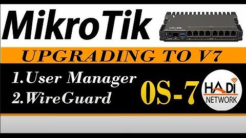 Tutorial 66: Part-2 Mikrotik New User Manager in RouterOS v7
