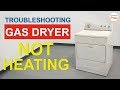 Gas Dryer Not Heating - TOP 5 Reasons & Fixes - Whirlpool, Kenmore, and more