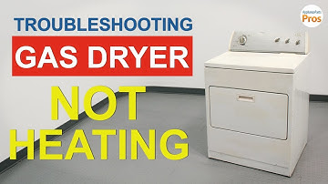 Gas Dryer Not Heating - TOP 5 Reasons & Fixes - Whirlpool, Kenmore, and more