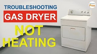 Gas Dryer Not Heating  TOP 5 Reasons & Fixes  Whirlpool, Kenmore, and more