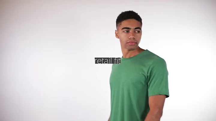 Bella+Canvas 3413 Men's Best-Fit Tri Blend T Shirt