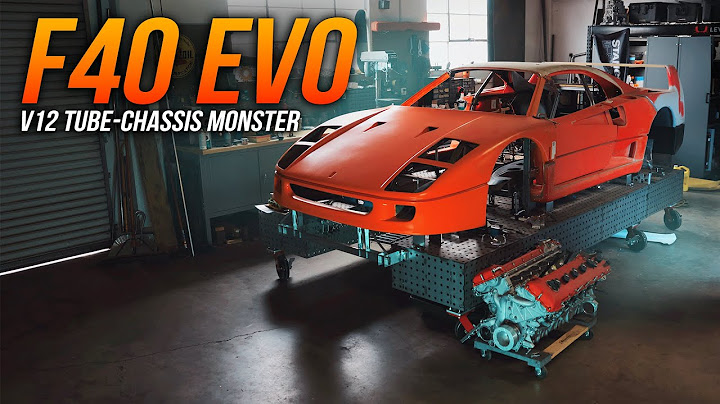 THE RETURN! Building a V12 F40 from the ground up // SW40 EVO